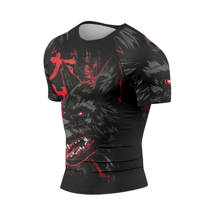 The Wolf - Premium Sublimated Rashguard Kids Adults Unisex
