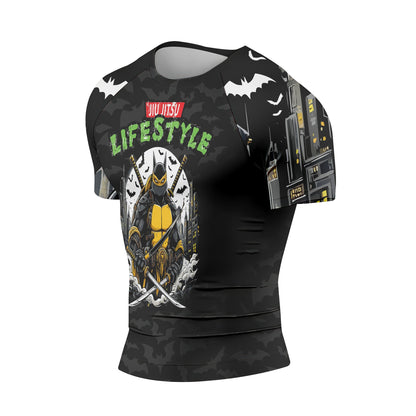 Turtle Batman - Premium Sublimated Rashguard Kids Adults Unisex