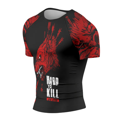 Hard Kill - Premium Sublimated Rashguard Kids Adults Unisex