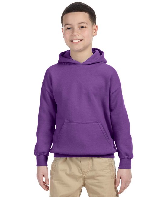 G185B Gildan Youth Heavy Blend™ Hooded Sweatshirt