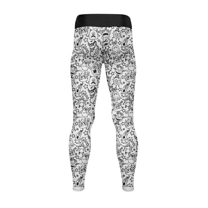 Goofi Grappler - Premium Compression Pant Unisex Workout Yoga And Casual