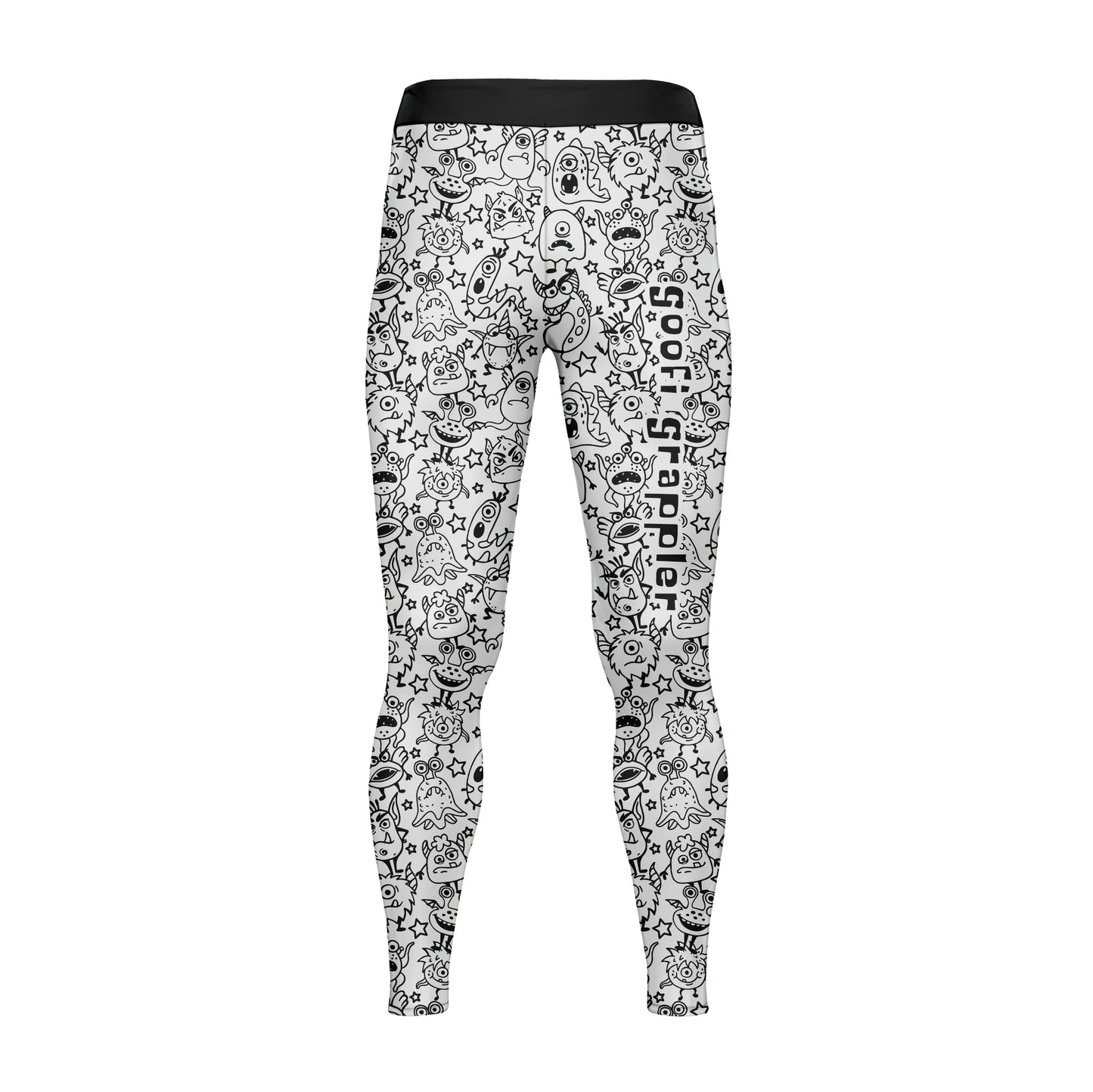 Goofi Grappler - Premium Compression Pant Unisex Workout Yoga And Casual