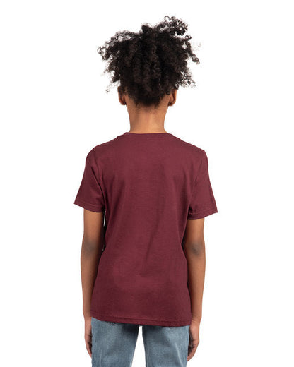 3310 Next Level Apparel Youth Boys’ Cotton Crew