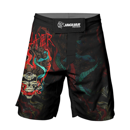 Mat Slayer - Premium Sublimated MMA & BJJ Short For Mixed Martial Arts Boxing Muay Thai Training & Fight