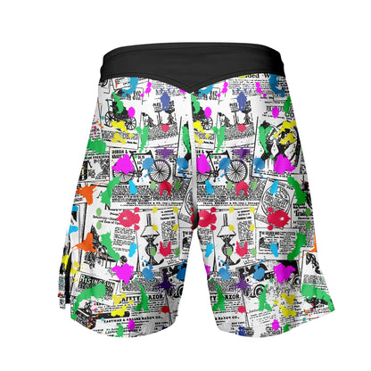Premium Sublimated MMA & BJJ Short For Mixed Martial Arts Boxing Muay Thai Training & Fight