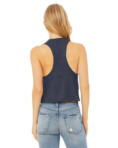 6682 Bella + Canvas Ladies' Racerback Cropped Tank