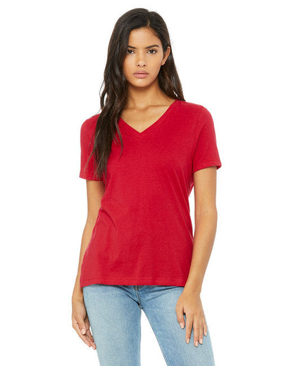 6405 Bella + Canvas Ladies' Relaxed Jersey V-Neck T-Shirt