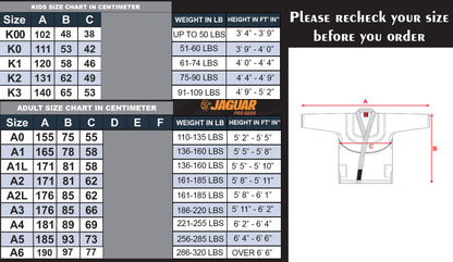 JAGUAR PRO GEAR - Regular Brazilian Jiu Jitsu Gi Top Lime Green - IBJJF Compliant