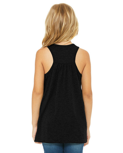 B8800Y Bella + Canvas Youth Flowy Racerback Tank