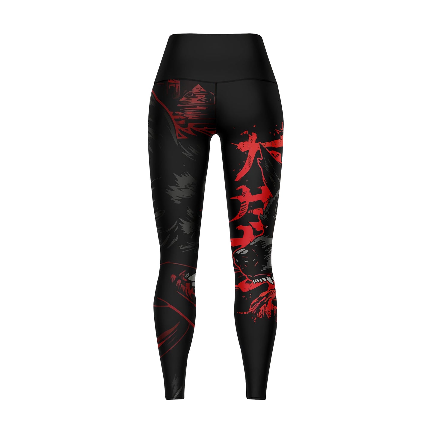 THE WOLF - Premium Compression Pant Unisex Workout Yoga And Casual