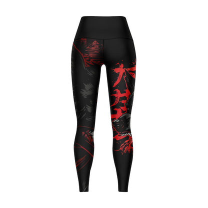THE WOLF - Premium Compression Pant Unisex Workout Yoga And Casual