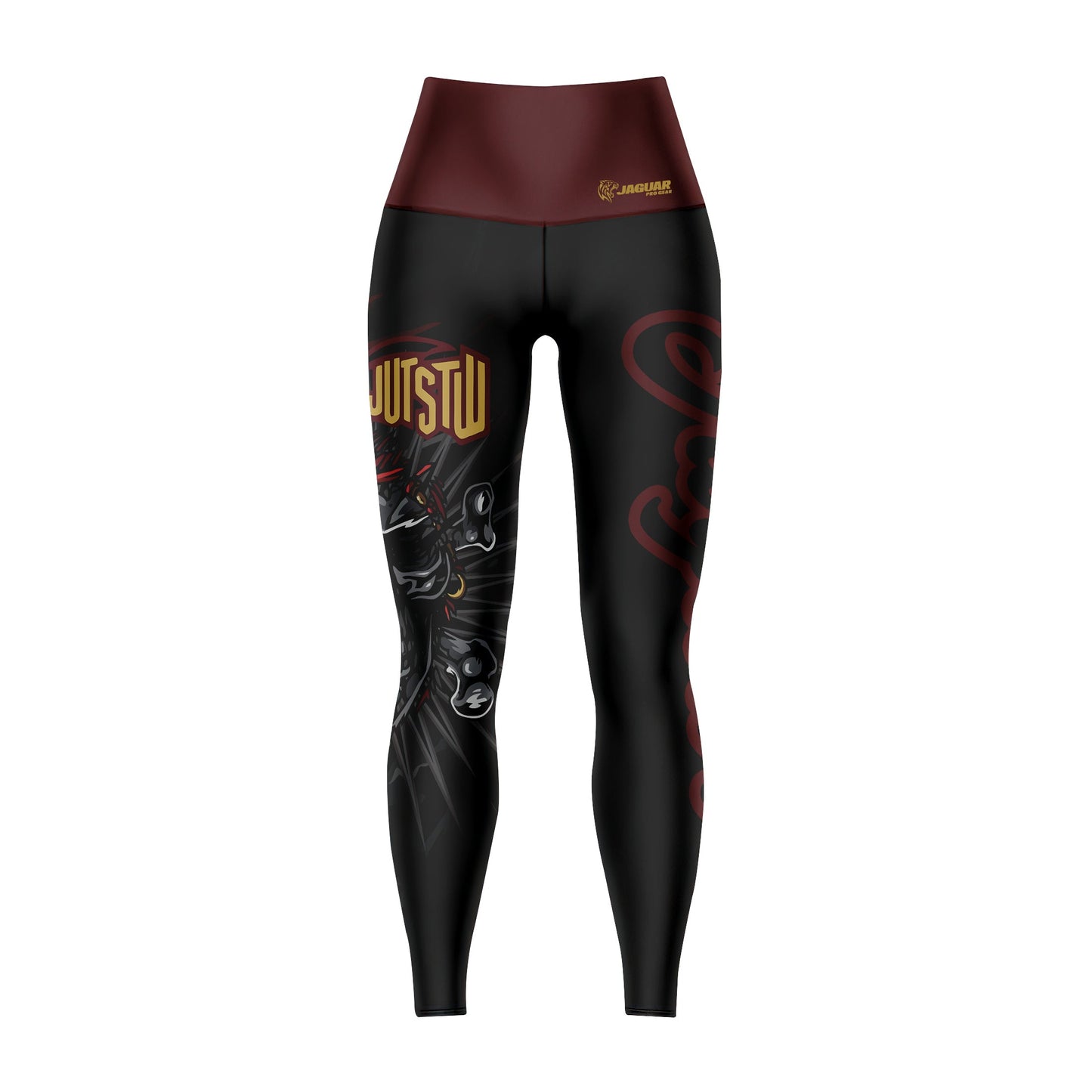SKULL JIU JITSU - Premium Compression Pant Unisex Workout Yoga And Casual